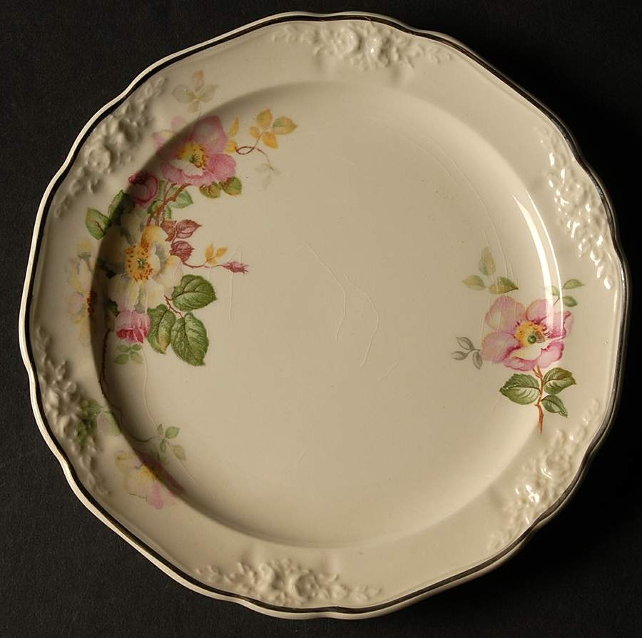 TST85 Bread & Butter Plate by Taylor, Smith & Taylor (Ts&T)-1