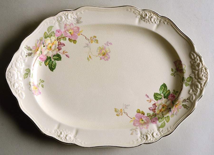 TST85 11" Oval Serving Platter by Taylor, Smith & Taylor (Ts&T)-1