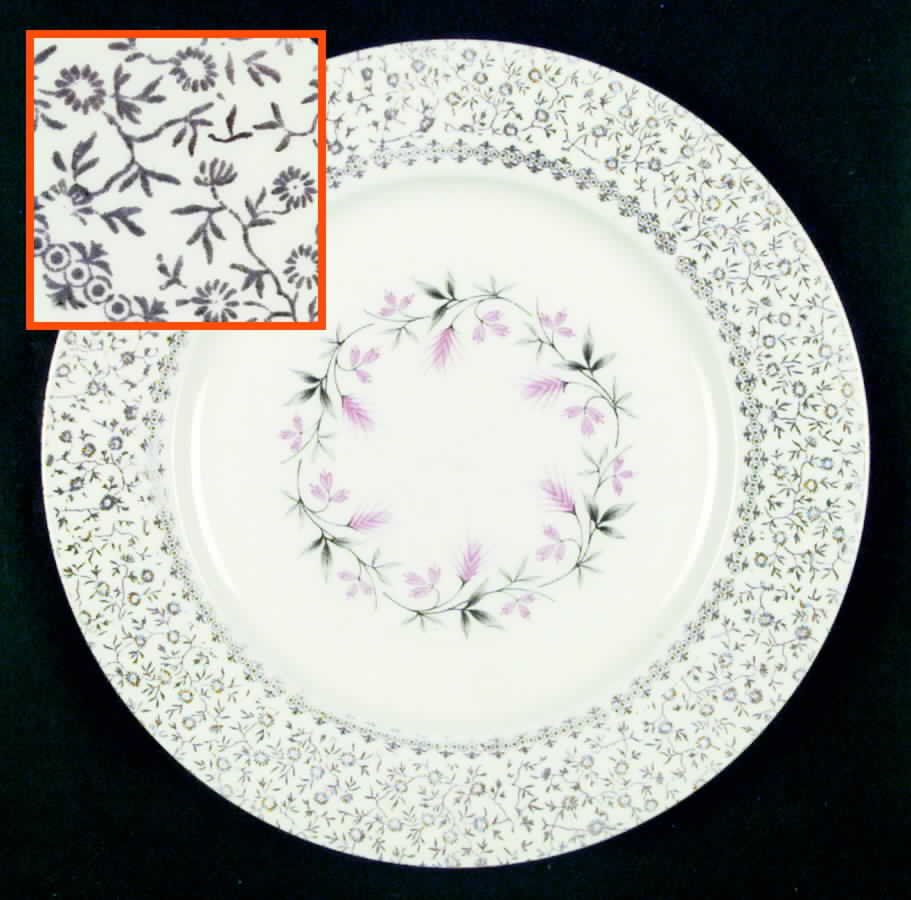 TST99 Dinner Plate by Taylor, Smith & Taylor (Ts&T)-1