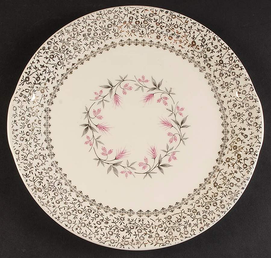 TST99 Cake Plate by Taylor, Smith & Taylor (Ts&T)-1