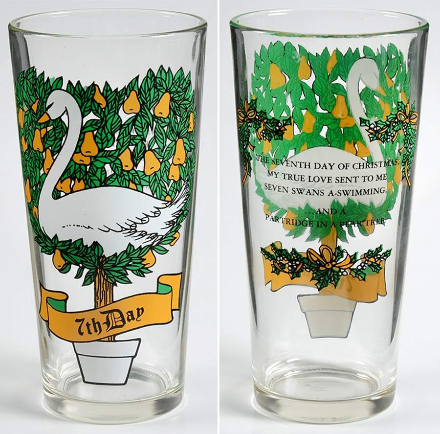 Twelve Days of Christmas 12 Oz Glassware Tumbler by Taylor, Smith & Taylor (Ts&T)-1