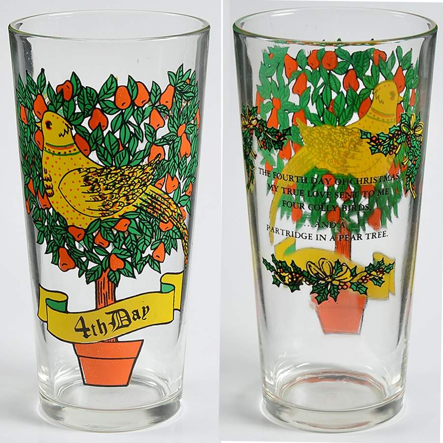 Twelve Days of Christmas 12 Oz Glassware Tumbler by Taylor, Smith & Taylor (Ts&T)-1