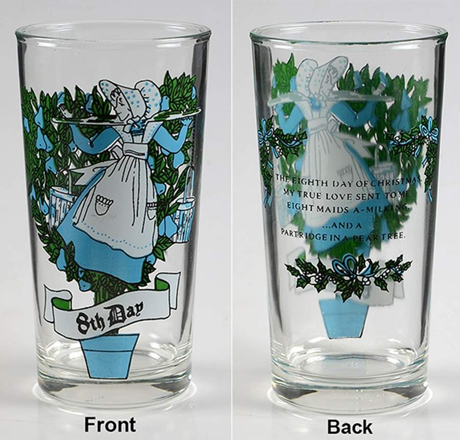 Twelve Days of Christmas 10 Oz Glassware Tumbler by Taylor, Smith & Taylor (Ts&T)-1