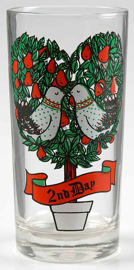 Twelve Days of Christmas 10 Oz Glassware Tumbler by Taylor, Smith & Taylor (Ts&T)-1