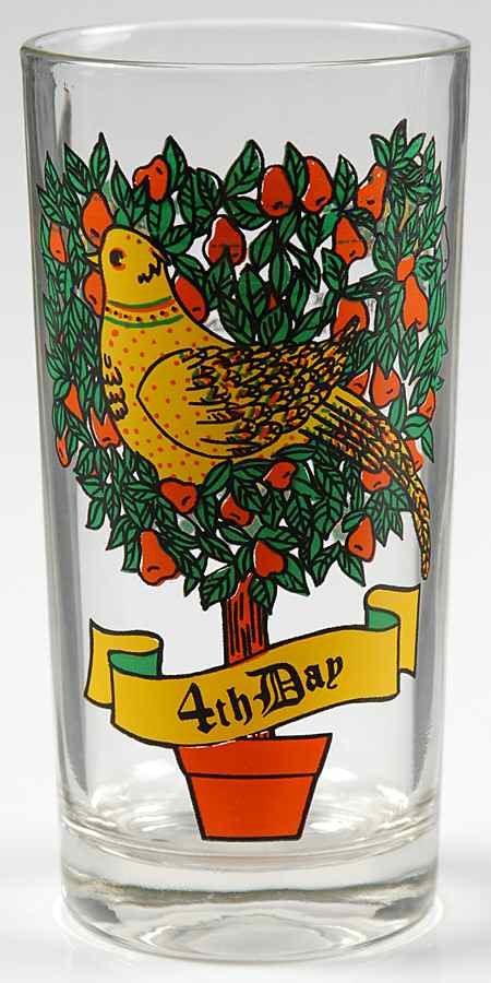 Twelve Days of Christmas 10 Oz Glassware Tumbler by Taylor, Smith & Taylor (Ts&T)-1