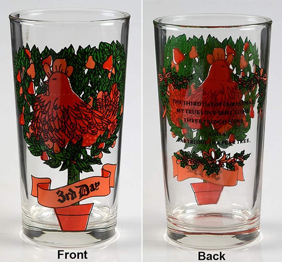 Twelve Days of Christmas 10 Oz Glassware Tumbler by Taylor, Smith & Taylor (Ts&T)-1