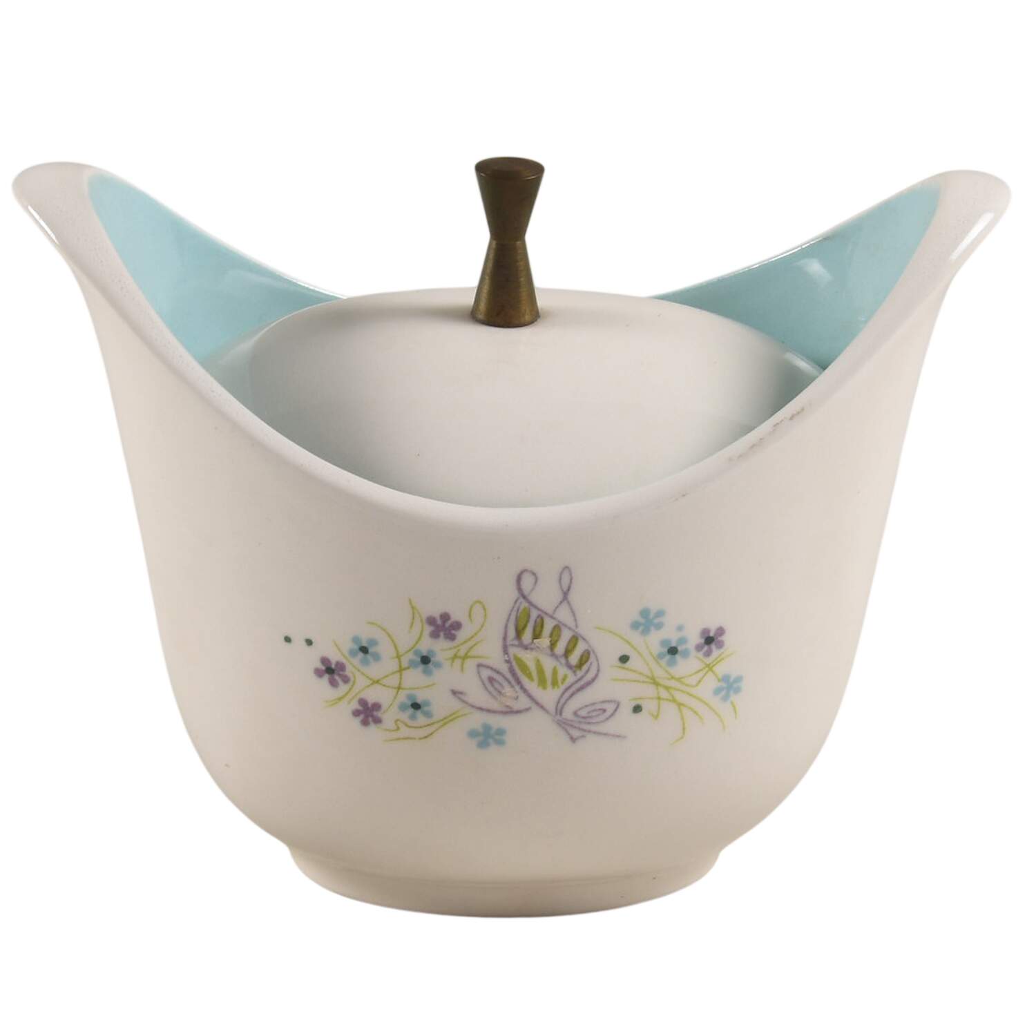 Twilight Time Sugar Bowl & Lid by Taylor, Smith & Taylor (Ts&T)-1