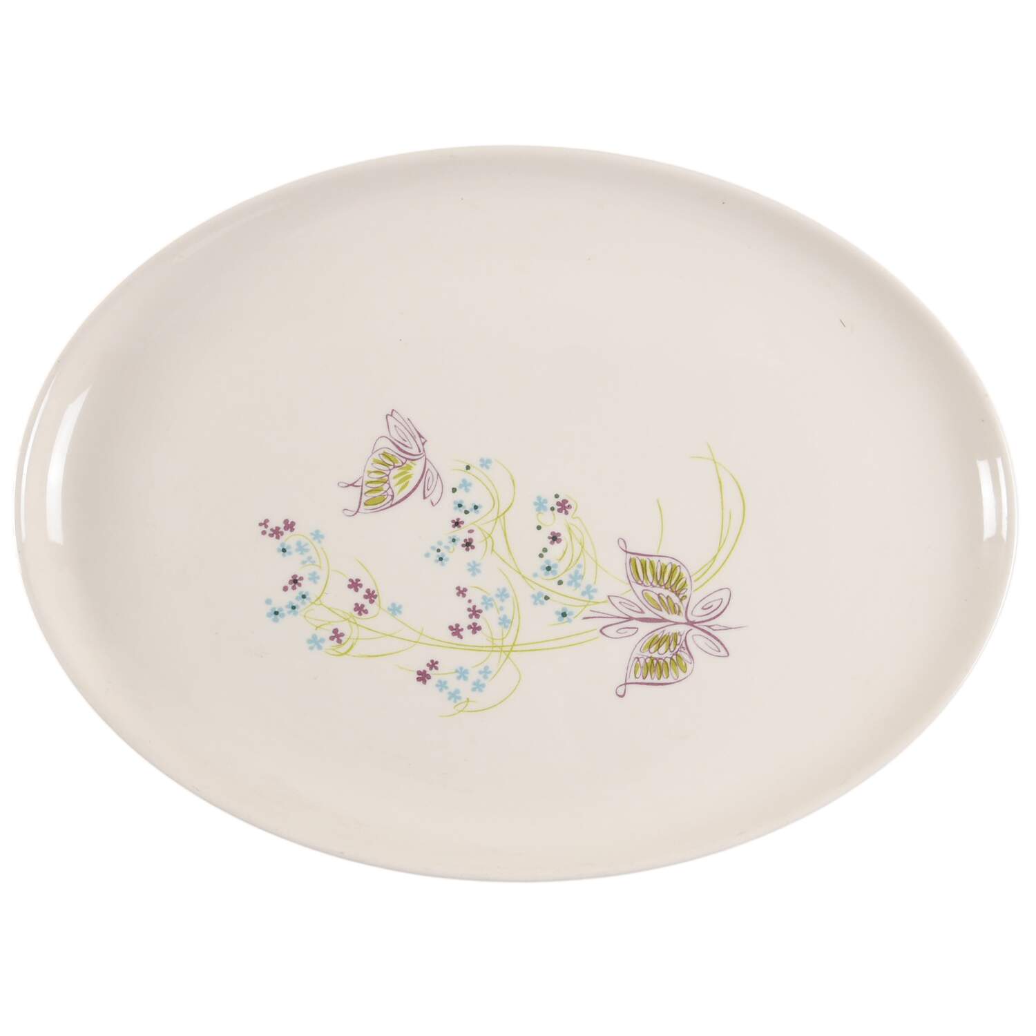 Twilight Time 13" Oval Serving Platter by Taylor, Smith & Taylor (Ts&T)-1
