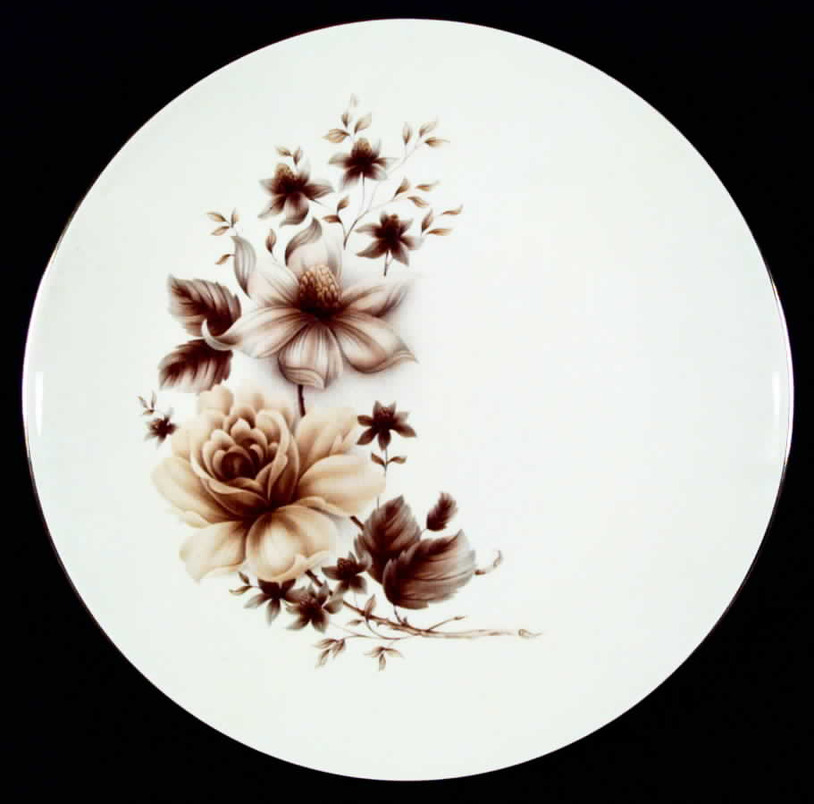 Victoria Dinner Plate by Taylor, Smith & Taylor (Ts&T)-1