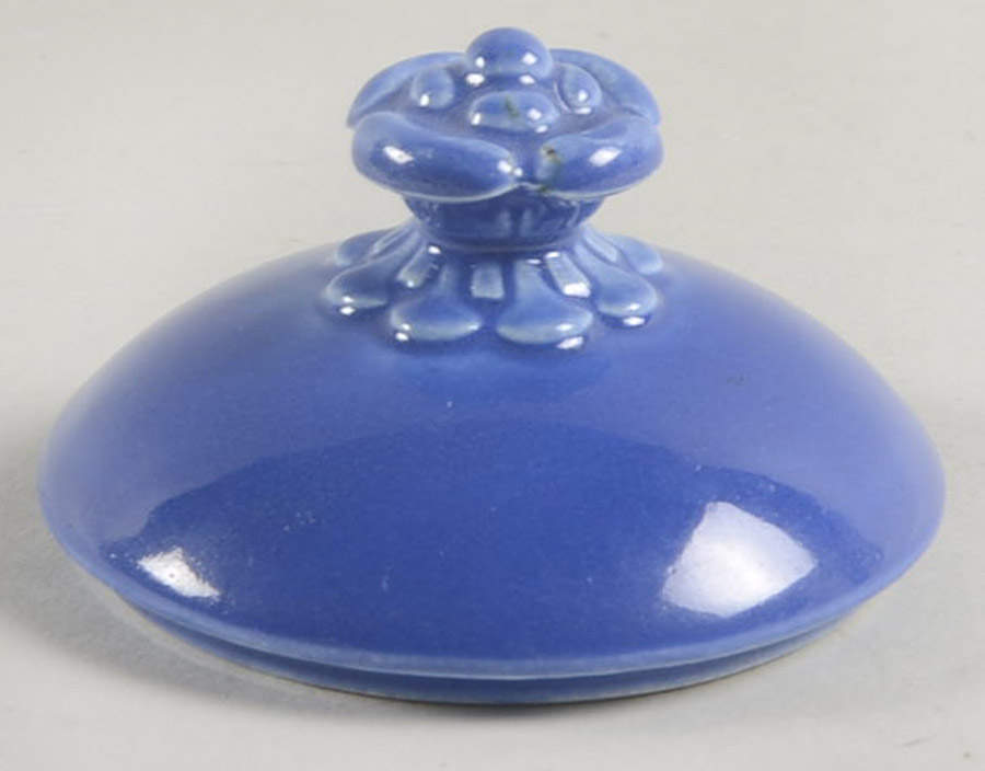 Vistosa Cobalt Blue Lid for Sugar Bowl by Taylor, Smith & Taylor (Ts&T)-1