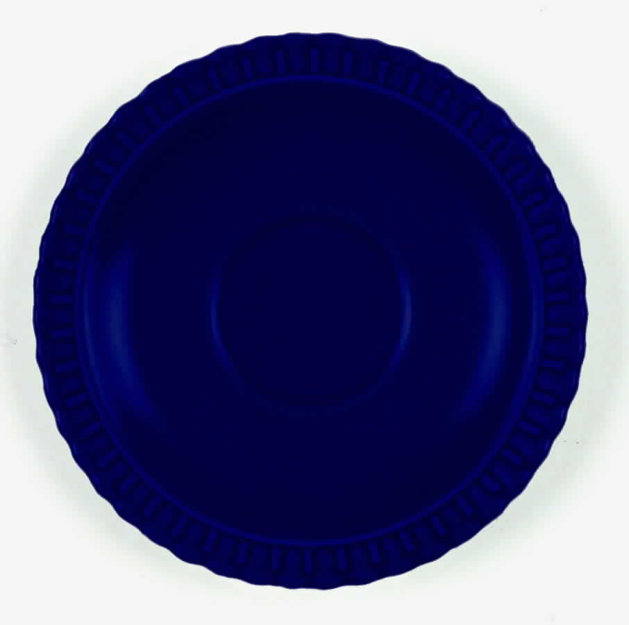 Vistosa Cobalt Blue Saucer by Taylor, Smith & Taylor (Ts&T)-1