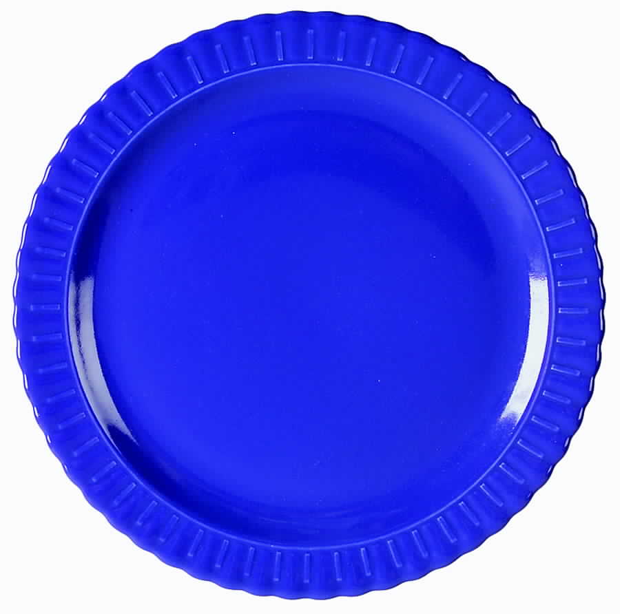 Vistosa Cobalt Blue Luncheon Plate by Taylor, Smith & Taylor (Ts&T)-1