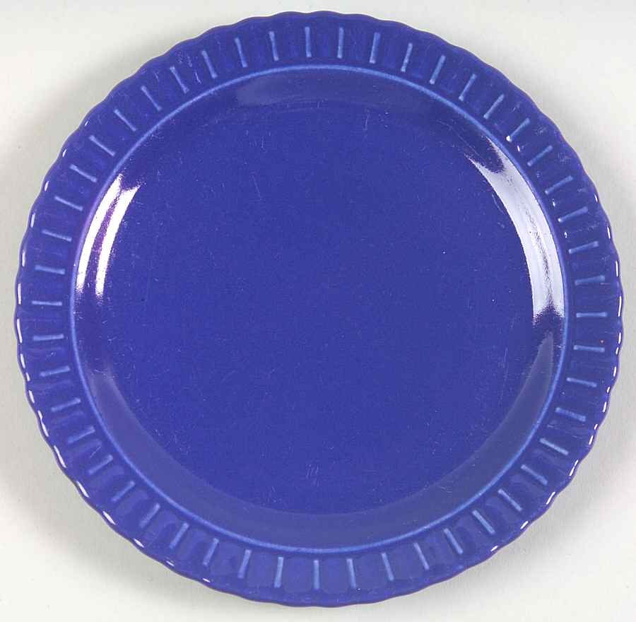 Vistosa Cobalt Blue Bread & Butter Plate by Taylor, Smith & Taylor (Ts&T)-1