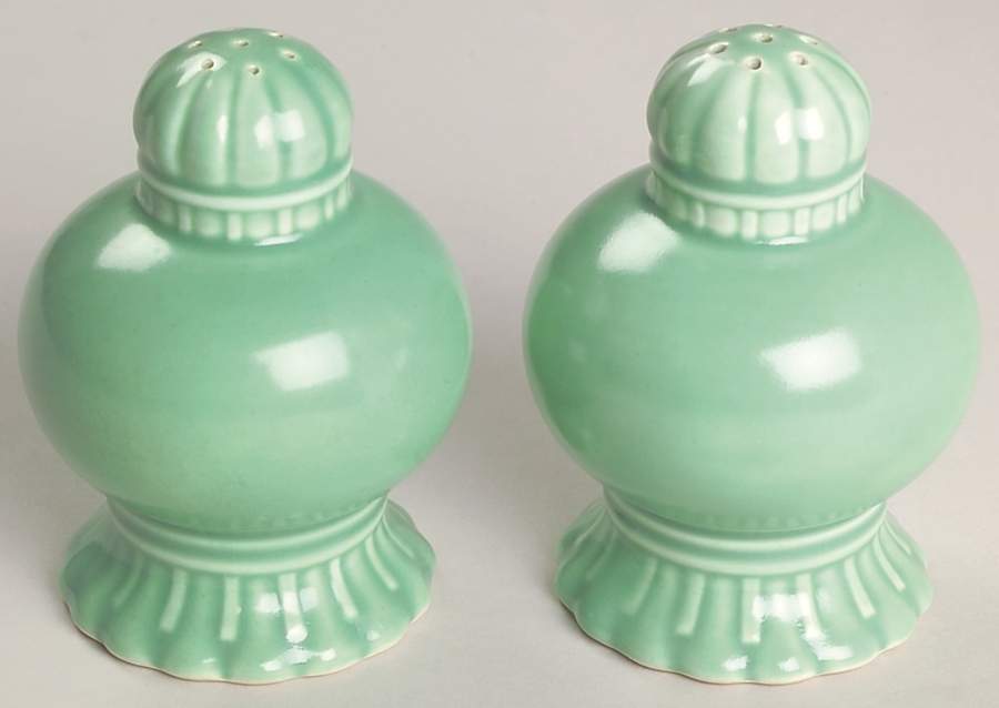 Vistosa Green Salt & Pepper Set by Taylor, Smith & Taylor (Ts&T)-1
