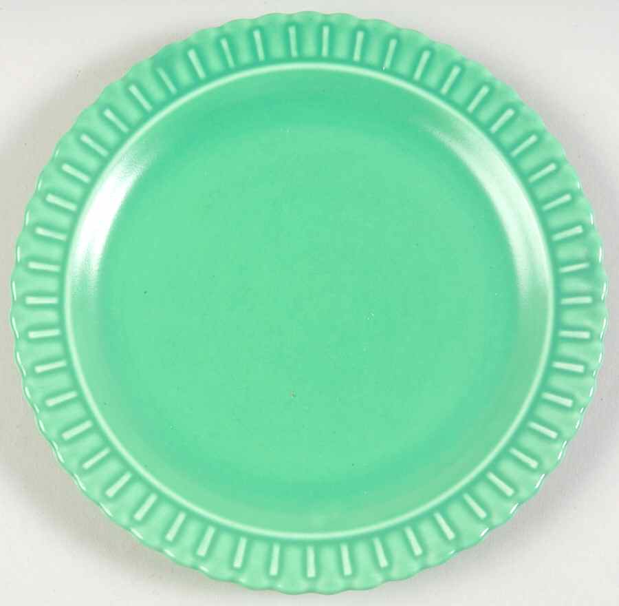Vistosa Green Bread & Butter Plate by Taylor, Smith & Taylor (Ts&T)-1