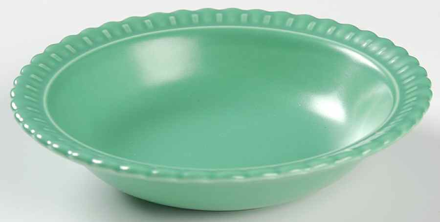Vistosa Green Fruit/Dessert (Sauce) Bowl by Taylor, Smith & Taylor (Ts&T)-1
