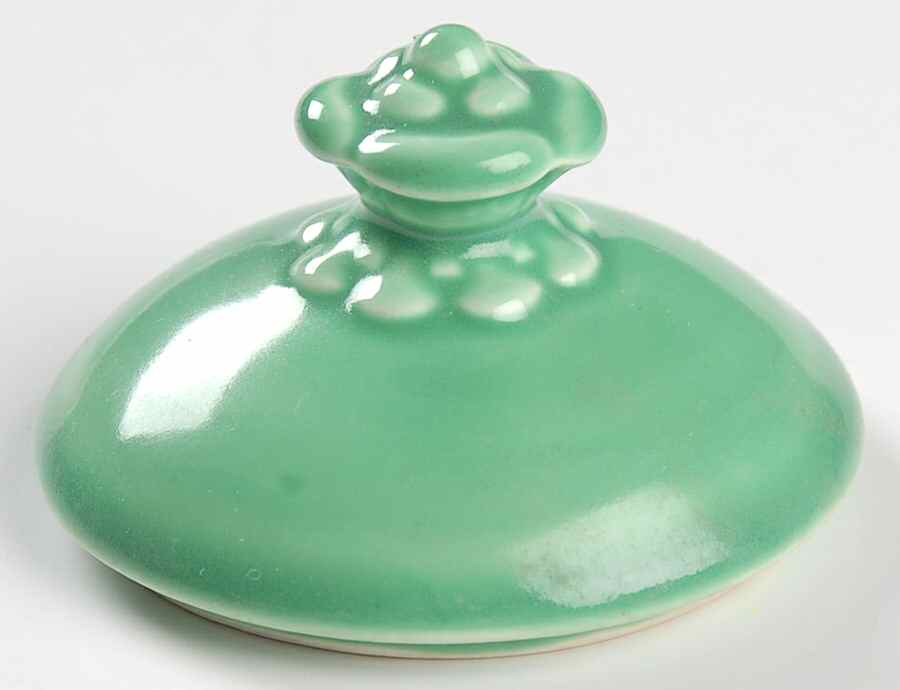 Vistosa Green Lid for Sugar Bowl by Taylor, Smith & Taylor (Ts&T)-1