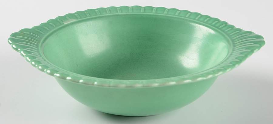 Vistosa Green Lugged Cereal Bowl by Taylor, Smith & Taylor (Ts&T)-1