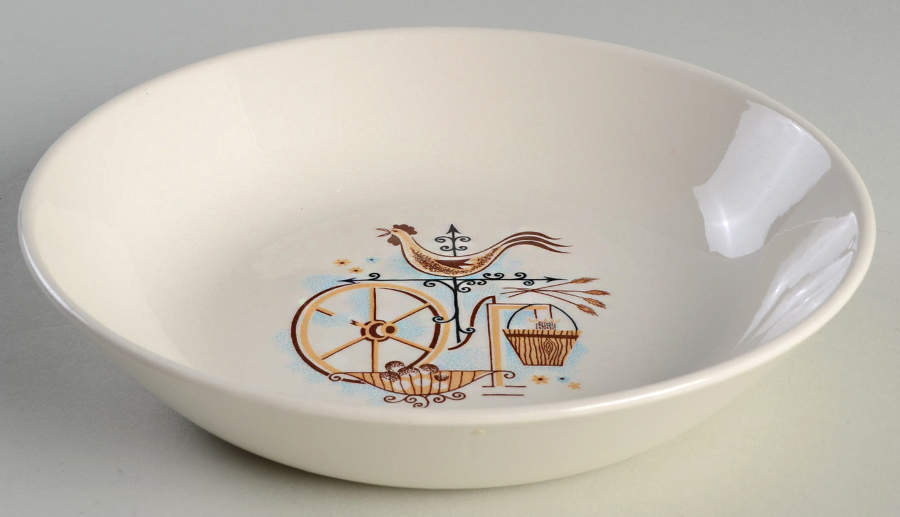 Weathervane Coupe Cereal Bowl by Taylor, Smith & Taylor (Ts&T)-1