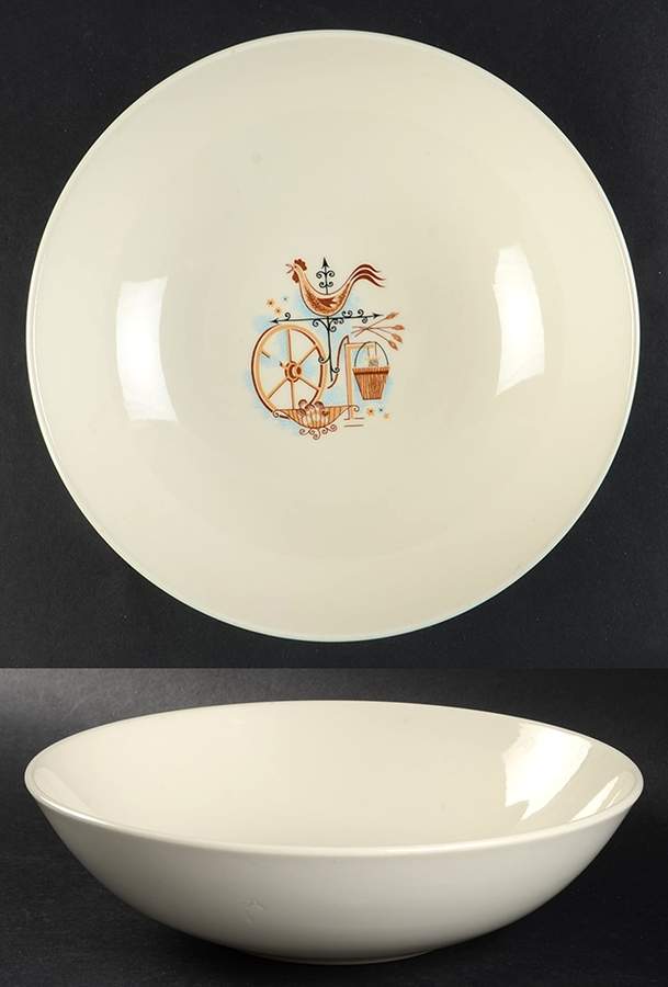 Weathervane 9" Round Vegetable Bowl by Taylor, Smith & Taylor (Ts&T)-1
