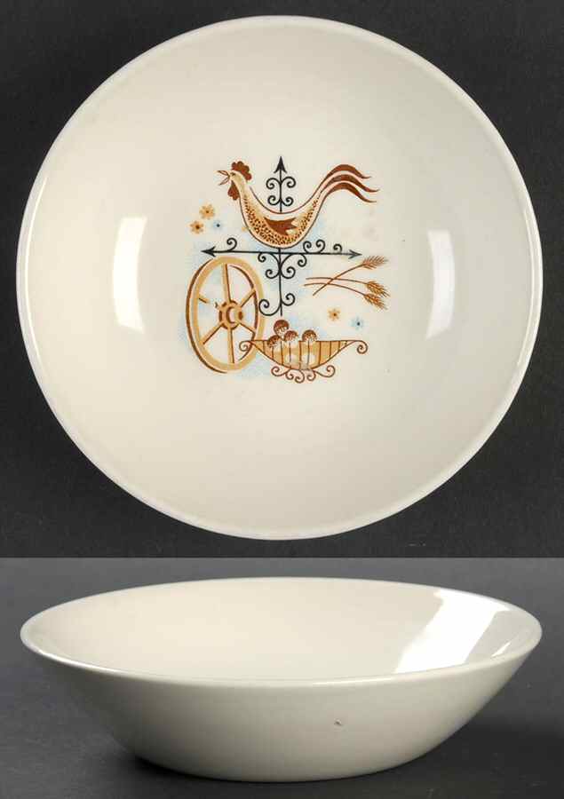 Weathervane Fruit/Dessert (Sauce) Bowl by Taylor, Smith & Taylor (Ts&T)-1