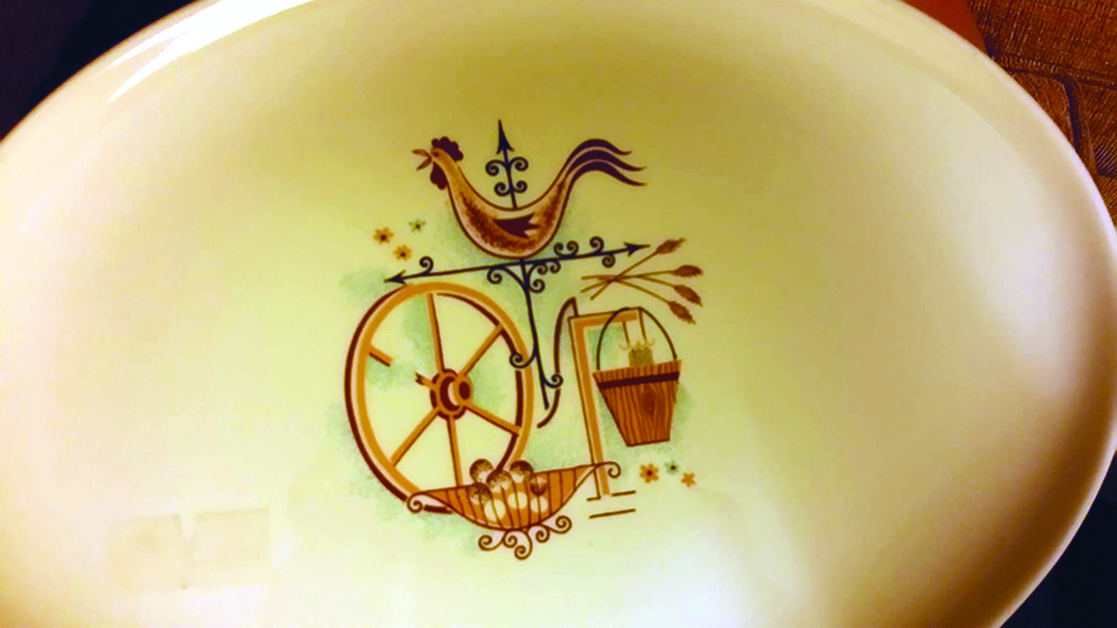 Weathervane 13" Oval Serving Platter by Taylor, Smith & Taylor (Ts&T)-1