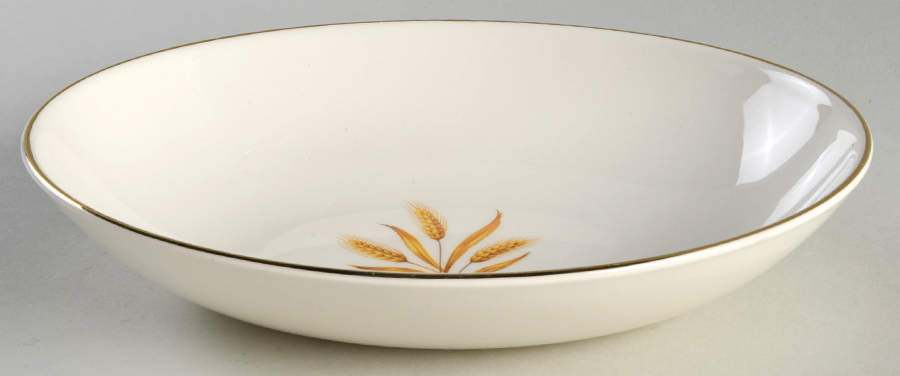 Wheat 8" Oval Vegetable Bowl by Taylor, Smith & Taylor (Ts&T)-1