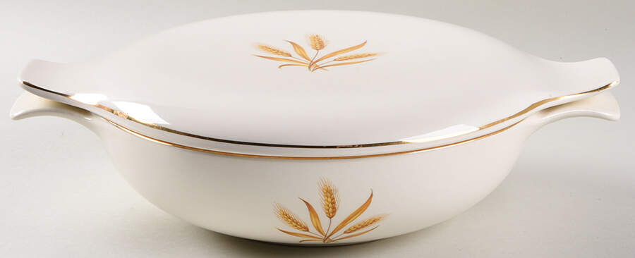 Wheat Round Covered Vegetable by Taylor, Smith & Taylor (Ts&T)-1