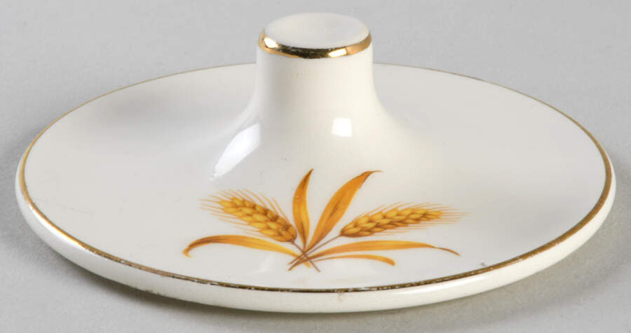 Wheat Lid for Sugar Bowl by Taylor, Smith & Taylor (Ts&T)-1