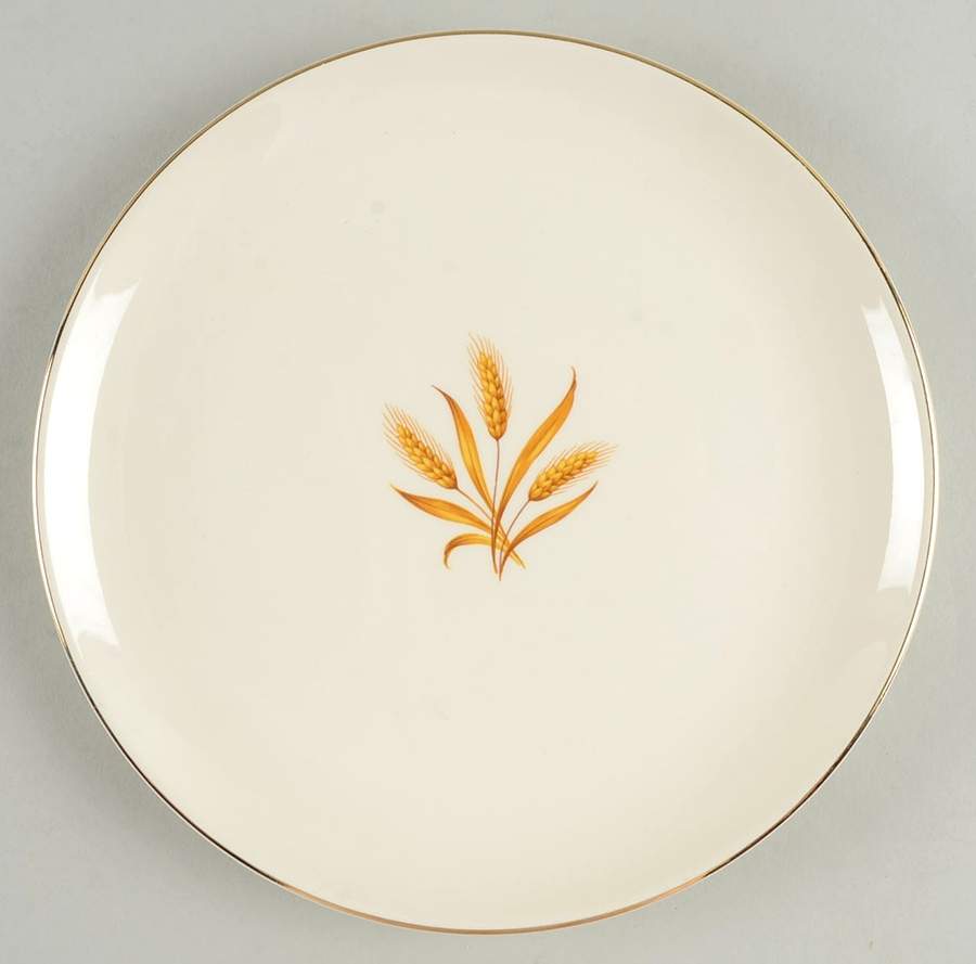 Wheat Salad Plate by Taylor, Smith & Taylor (Ts&T)-1