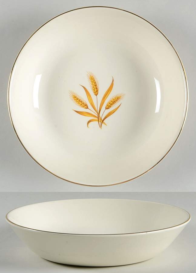 Wheat Coupe Cereal Bowl by Taylor, Smith & Taylor (Ts&T)-1