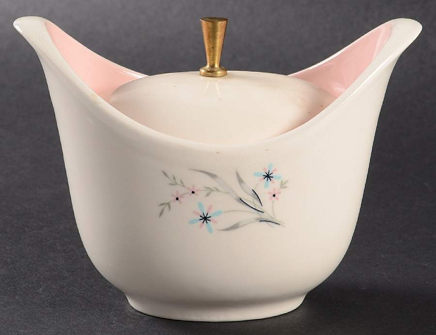 Windemere Sugar Bowl & Lid by Taylor, Smith & Taylor (Ts&T)-1