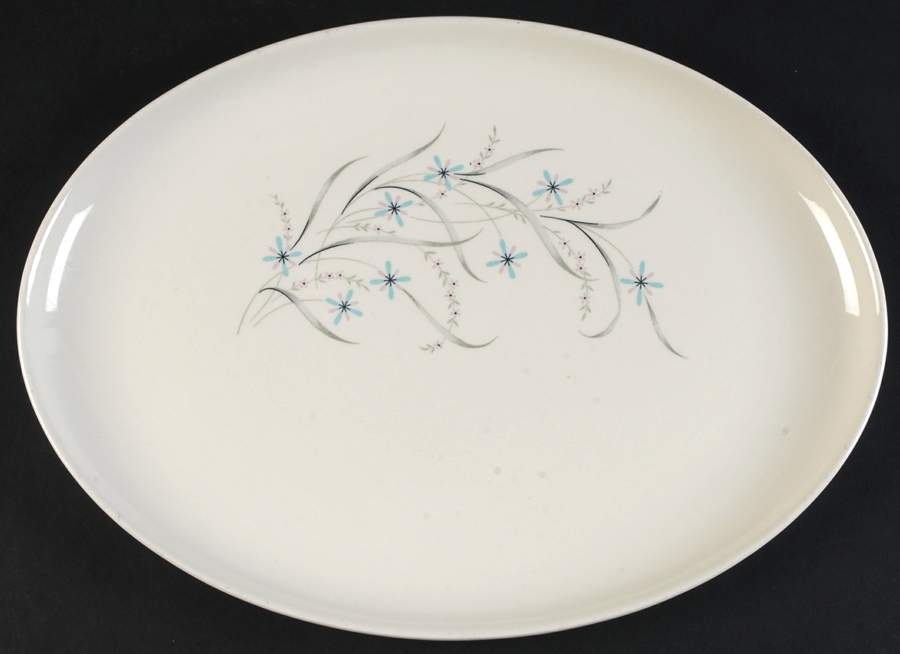 Windemere 13" Oval Serving Platter by Taylor, Smith & Taylor (Ts&T)-1