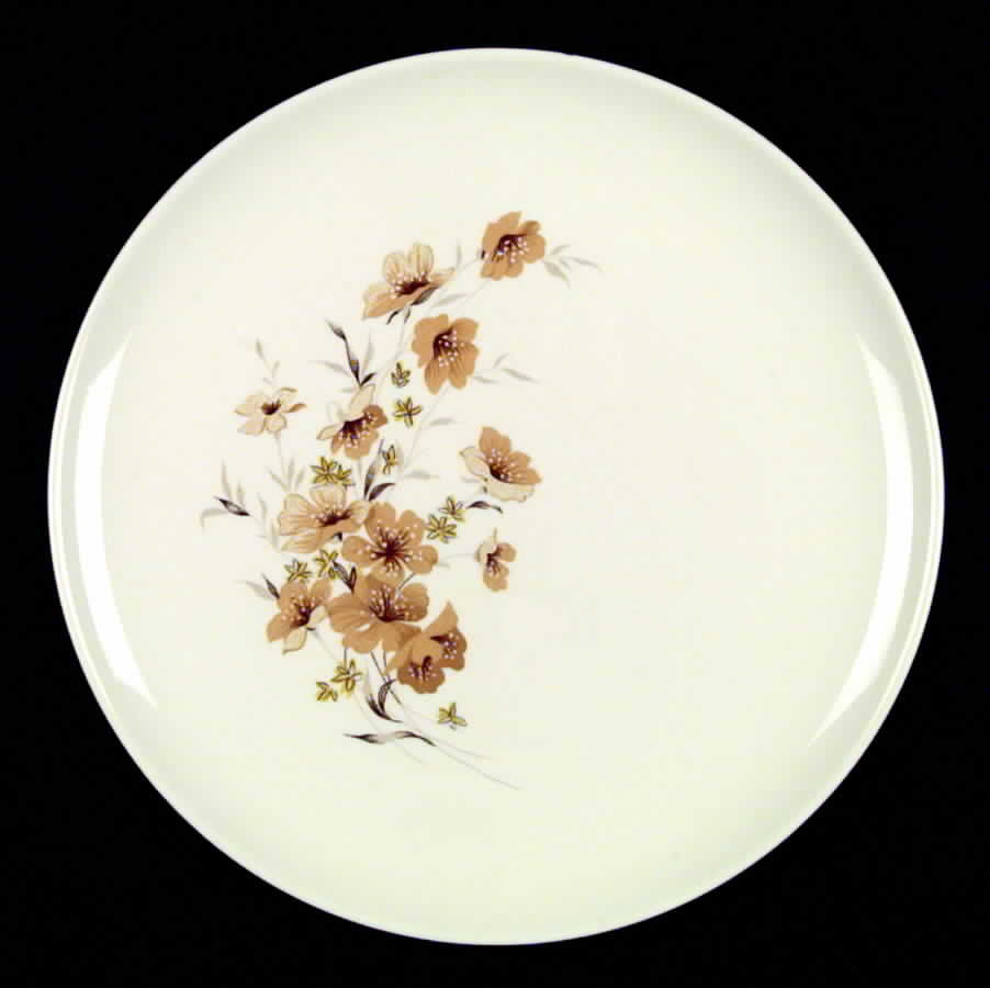 Wood Rose Dinner Plate by Taylor, Smith & Taylor (Ts&T)-1