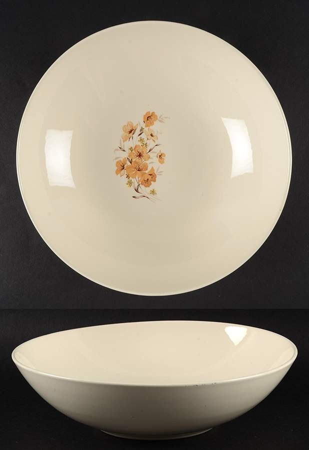 Wood Rose 9" Round Vegetable Bowl by Taylor, Smith & Taylor (Ts&T)-1