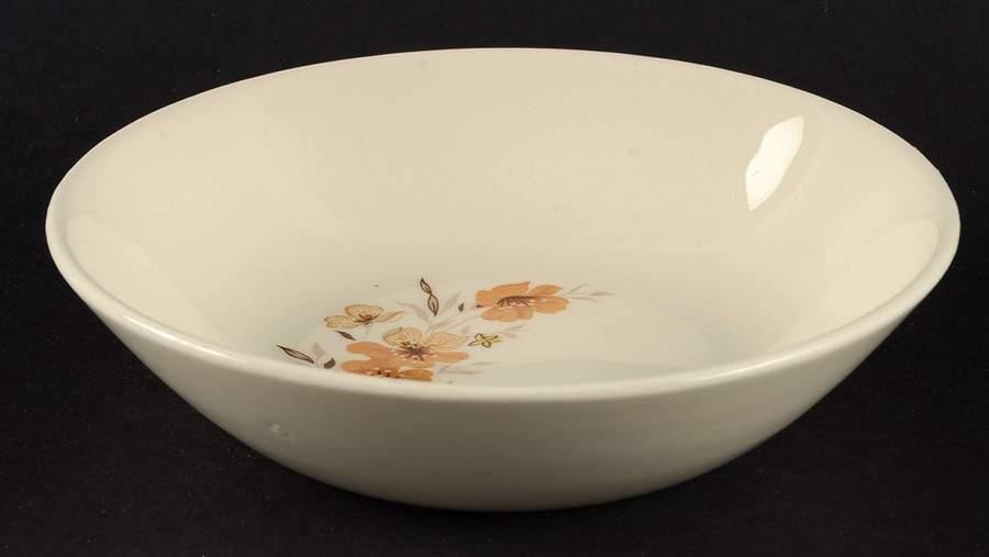 Wood Rose Fruit/Dessert (Sauce) Bowl by Taylor, Smith & Taylor (Ts&T)-1