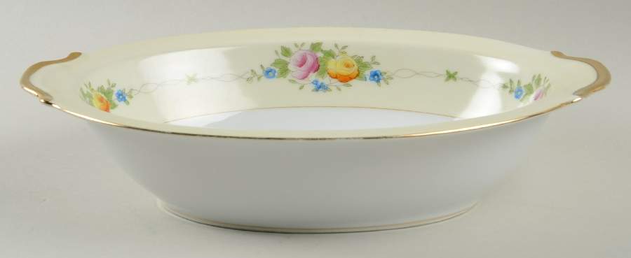 TSW1 10" Oval Vegetable Bowl by Transor Ware (Japan)-1
