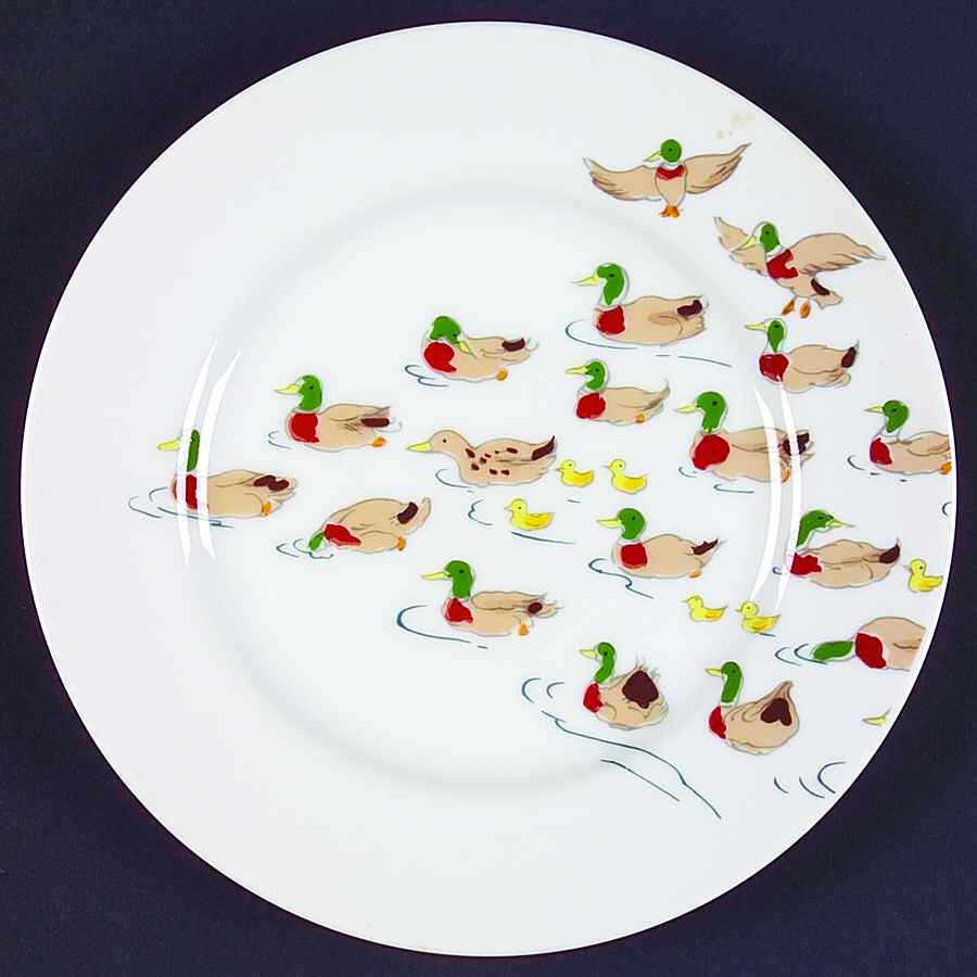 The Ducks Salad Plate by Taitu-1