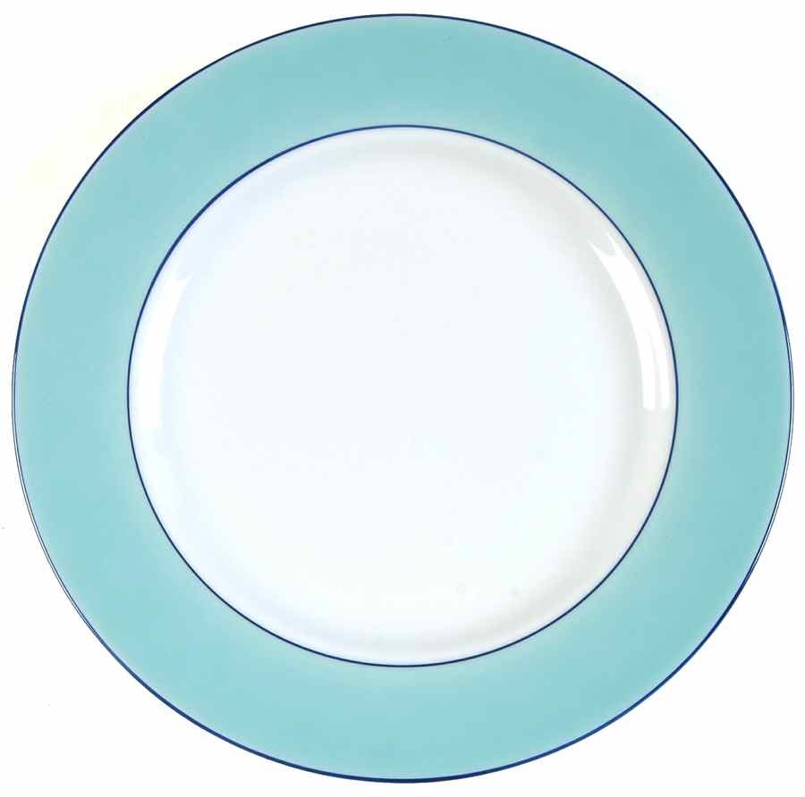 Due Turquoise Salad Plate by Taitu-1