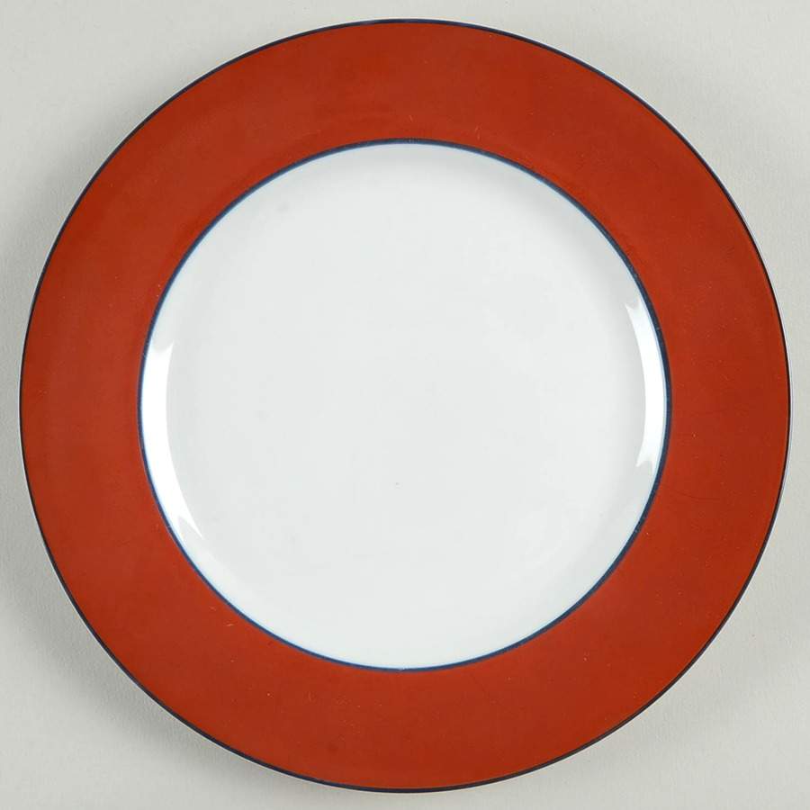 Due Terra Cotta Salad Plate by Taitu-1