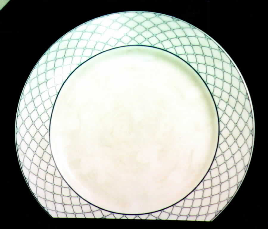 Grillage Dinner Plate by Taitu-1
