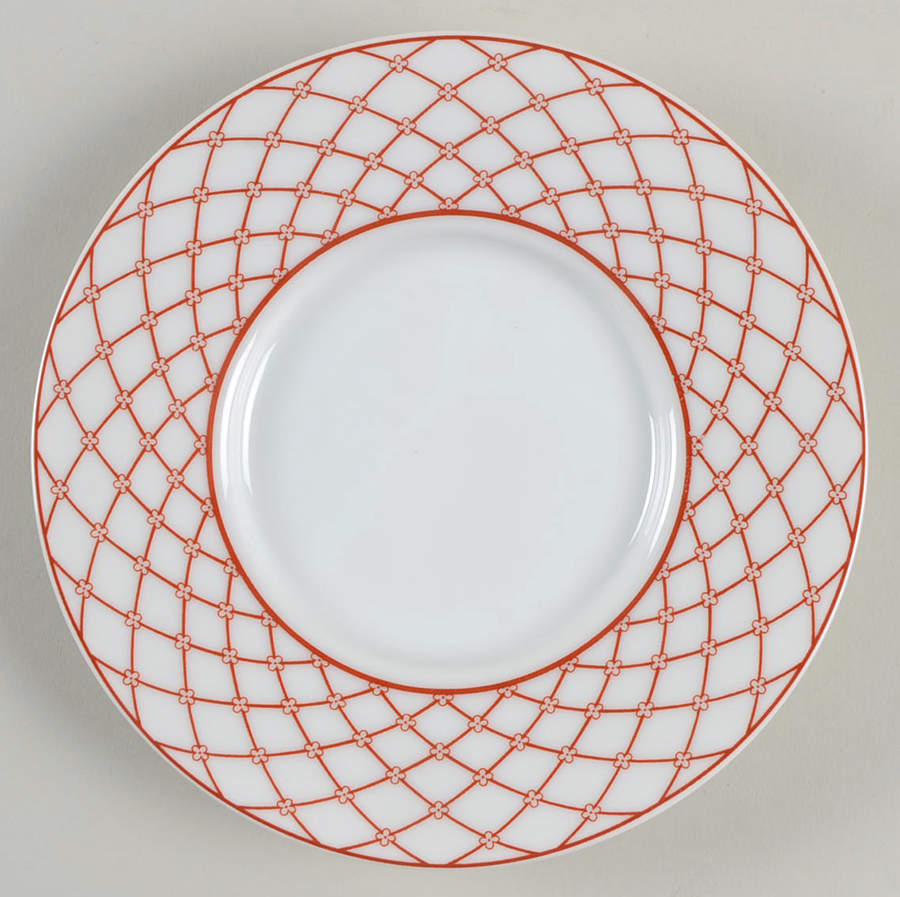 Grillage Red Saucer by Taitu-1