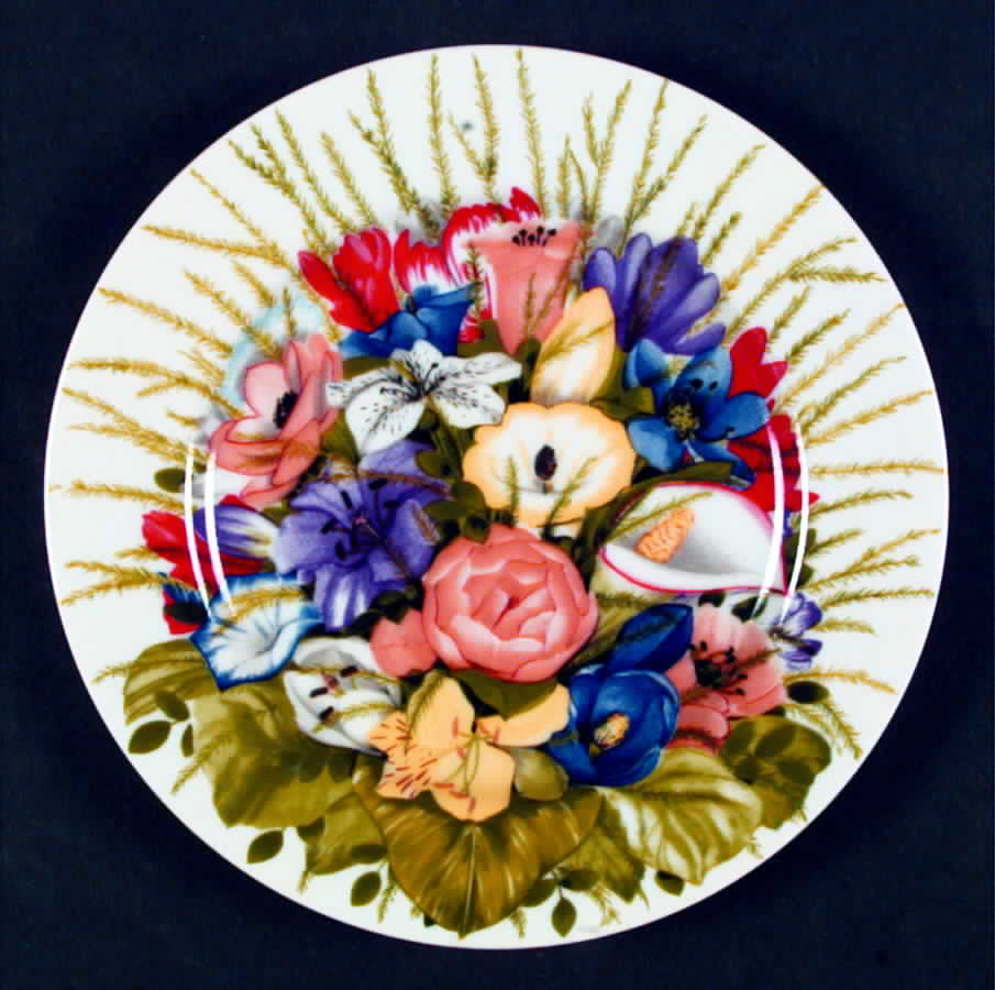 I Fiori Salad Plate by Taitu-1