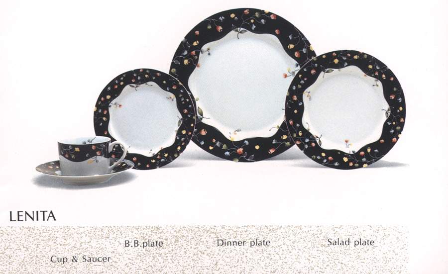 Lenita Dinner Plate by Taitu-1
