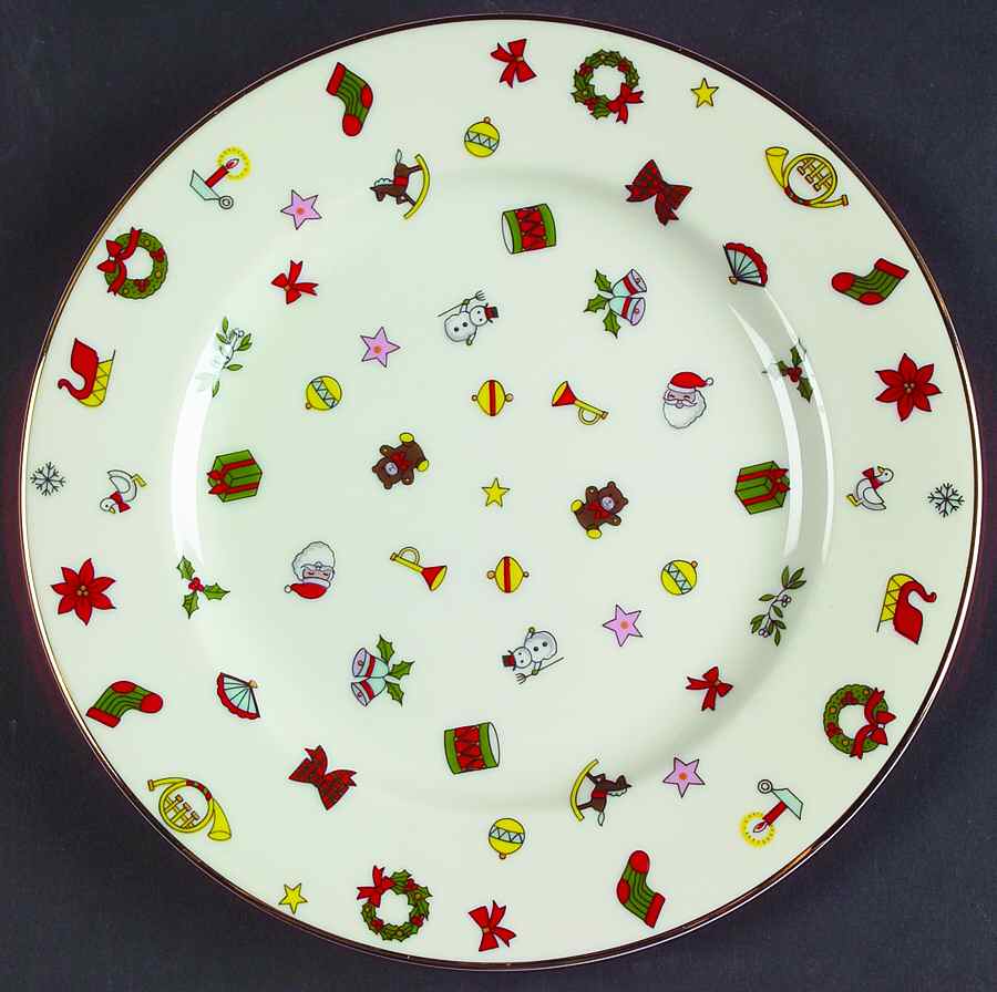 Noel Salad Plate by Taitu-1