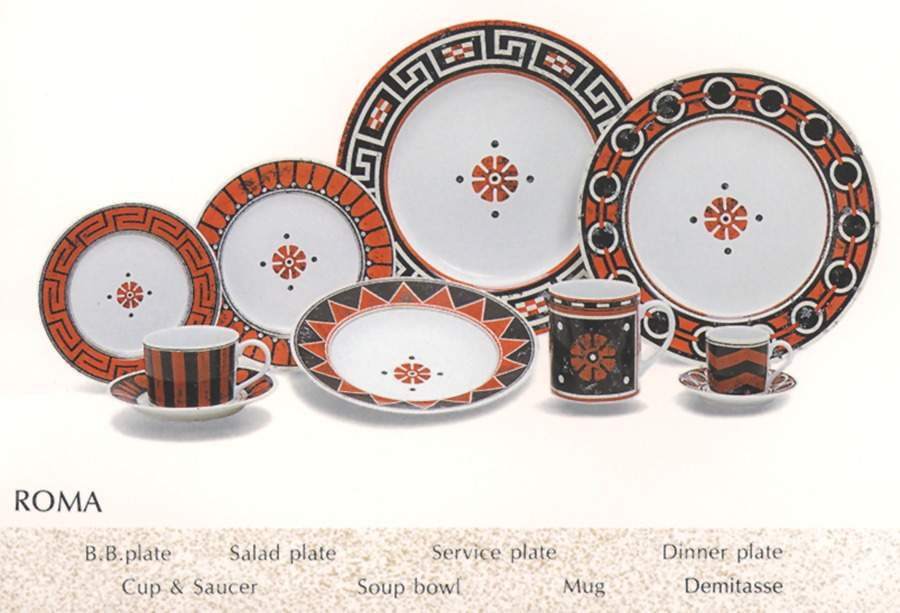 Roma Dinner Plate by Taitu-1