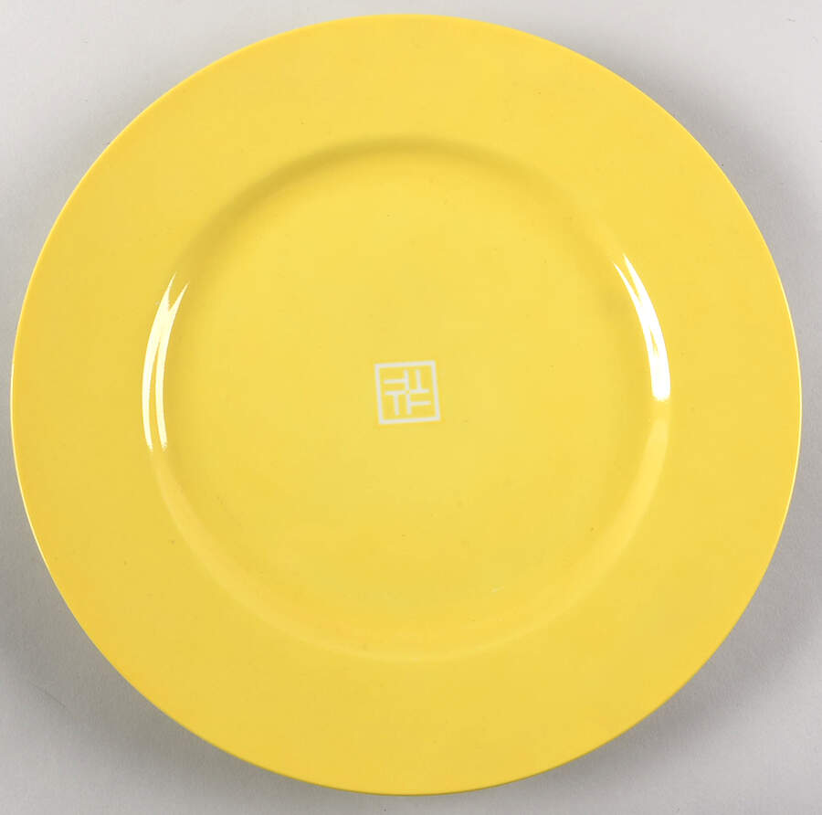 TTU4 Yellow Service Plate (Charger) by Taitu-1