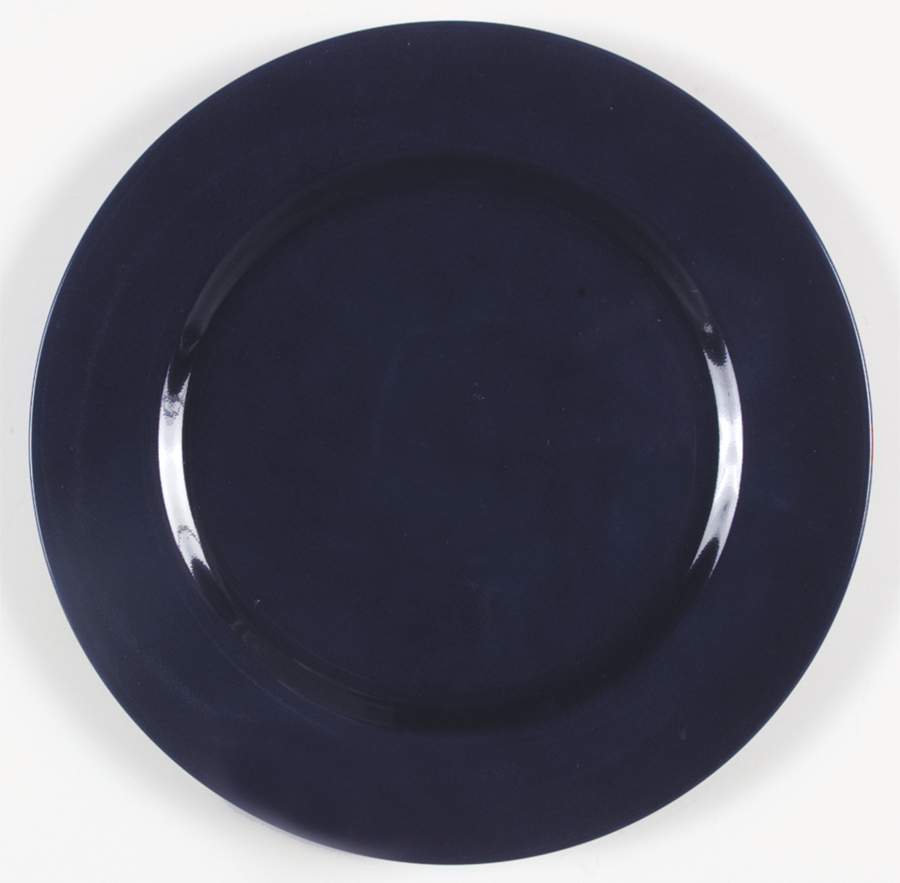 Uno Blue Dinner Plate by Taitu-1