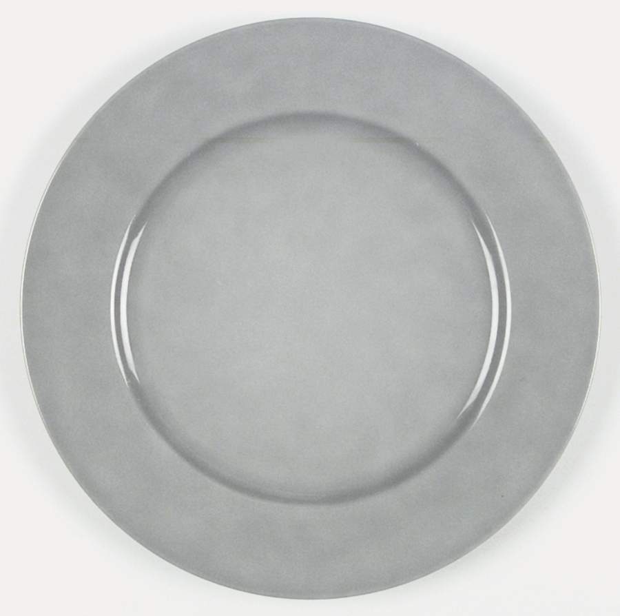 Uno Grey Round Service Plate (Charger) Chop Plate by Taitu-1