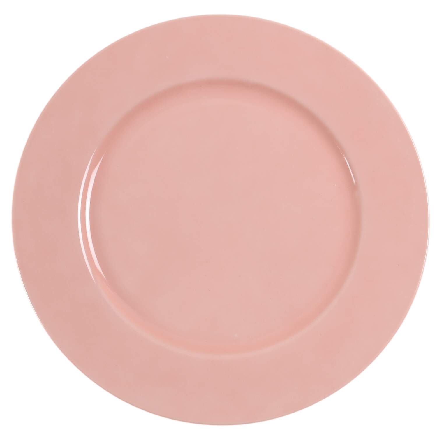 Uno Peach Round Service Plate (Charger) Chop Plate by Taitu-1